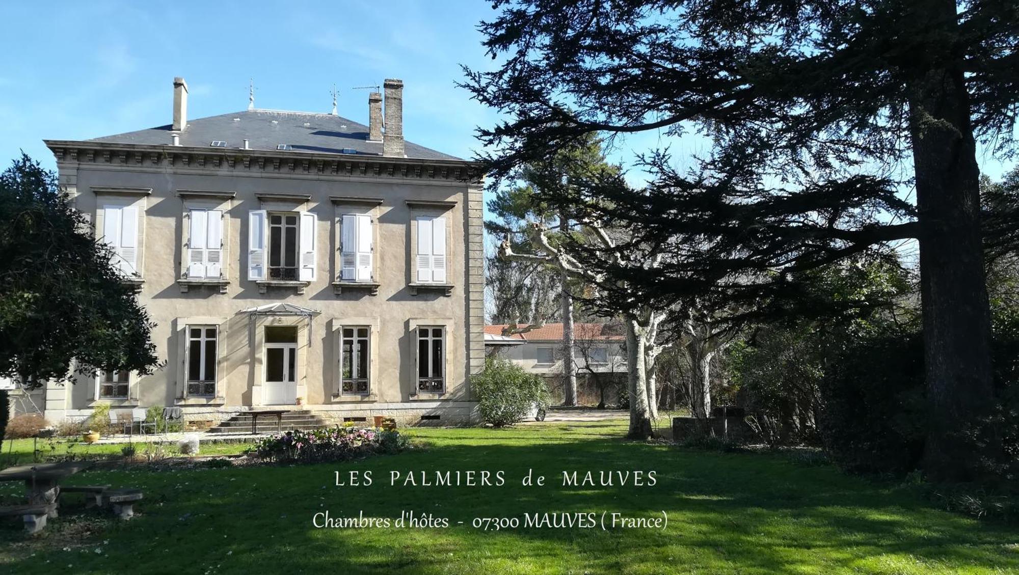 לינה וארוחת בוקר Mauves Les Palmiers מראה חיצוני תמונה